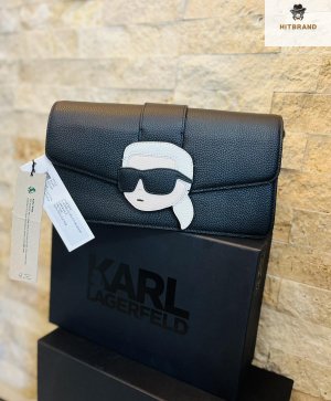 Кожена чанта Karl Lagerfeld